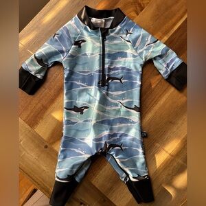 0-6 month Honeysuckle swim one piece